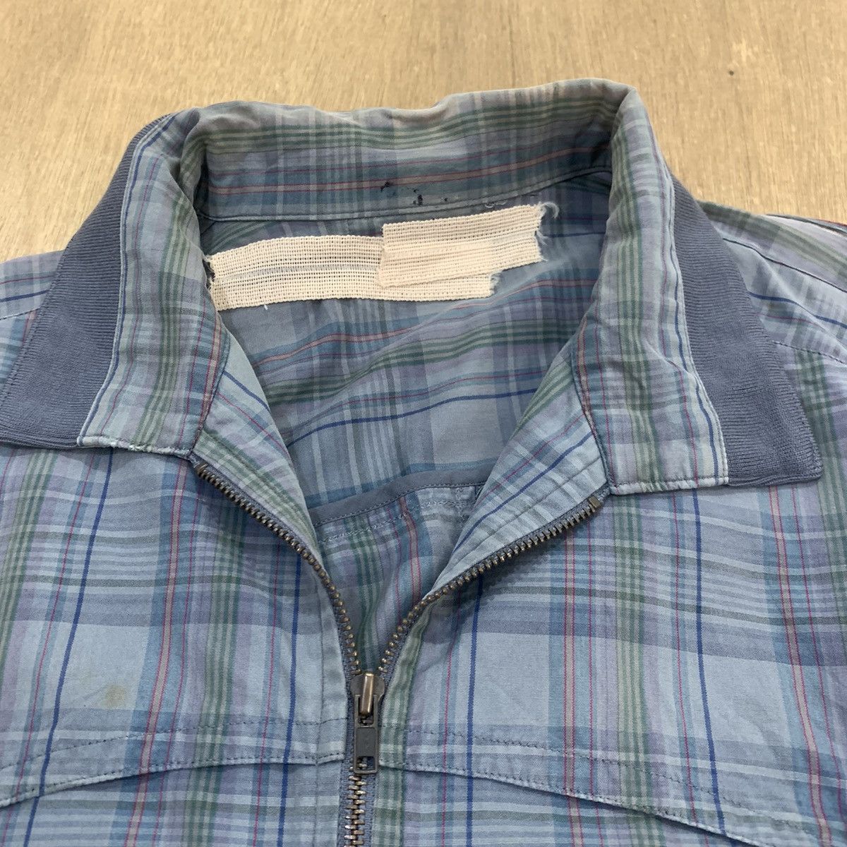 Flannel × Maniere De Vior VTG 80s PAPAS MANIERE DE HEMING Golf Tartan Flannel Jacket Size US L / EU 52-54 / 3 - 12 Thumbnail