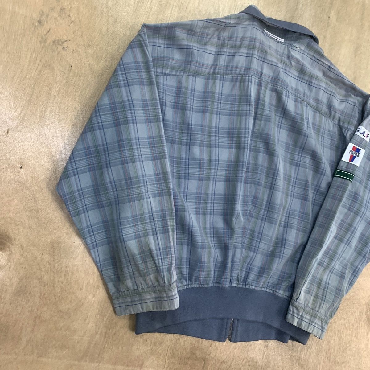 Flannel × Maniere De Vior VTG 80s PAPAS MANIERE DE HEMING Golf Tartan Flannel Jacket Size US L / EU 52-54 / 3 - 17 Thumbnail