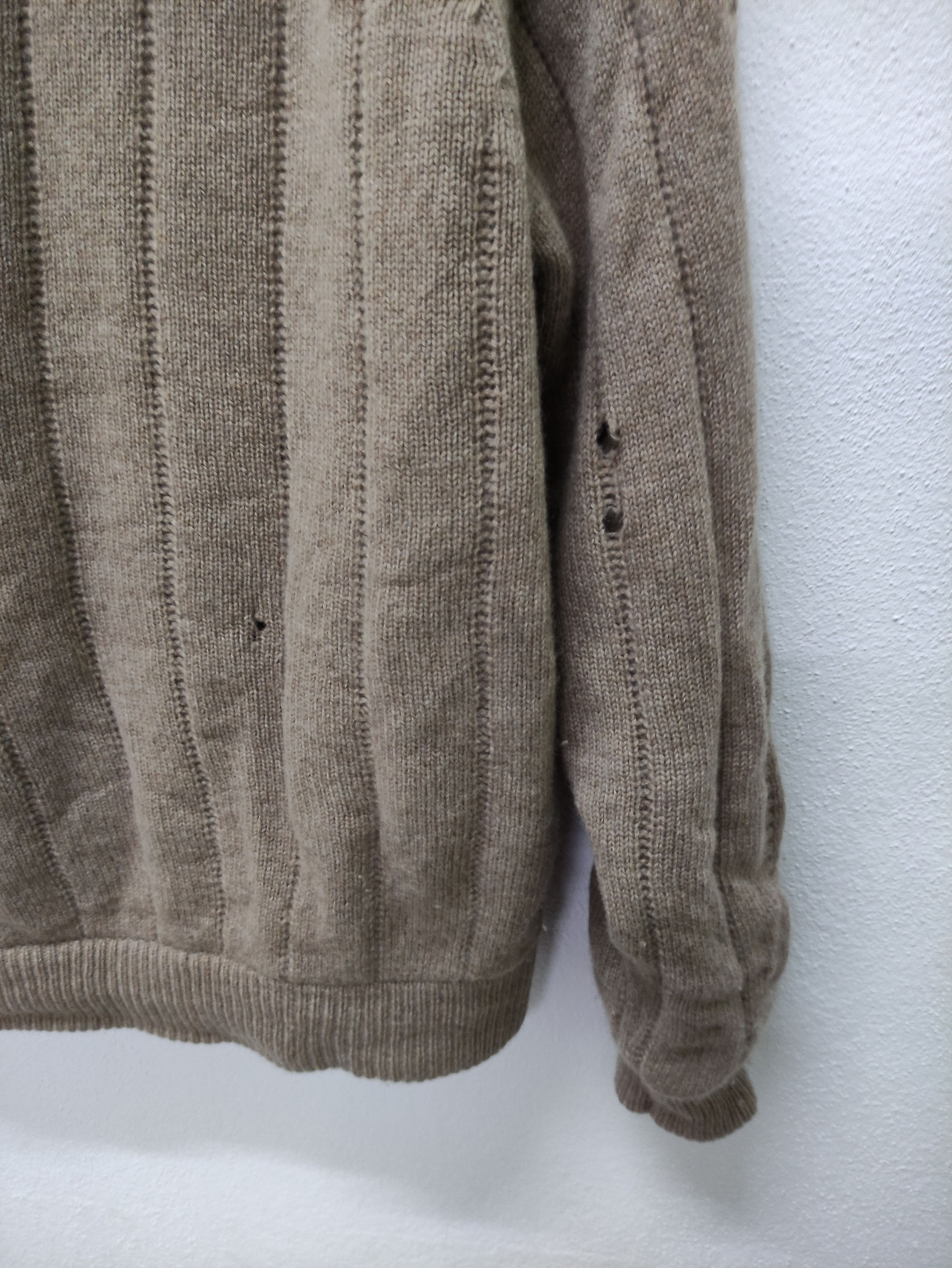 Japanese Brand Ex-Club Shawl Collar Wool Knit Cardigan Size US S / EU 44-46 / 1 - 4 Thumbnail