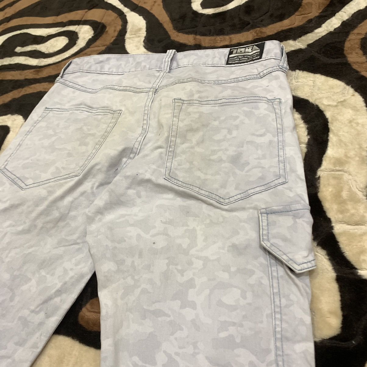Japanese Brand TORA Austria Camo Fullprint Multipocket Utility Cargo Pant Size US 31 - 15 Thumbnail