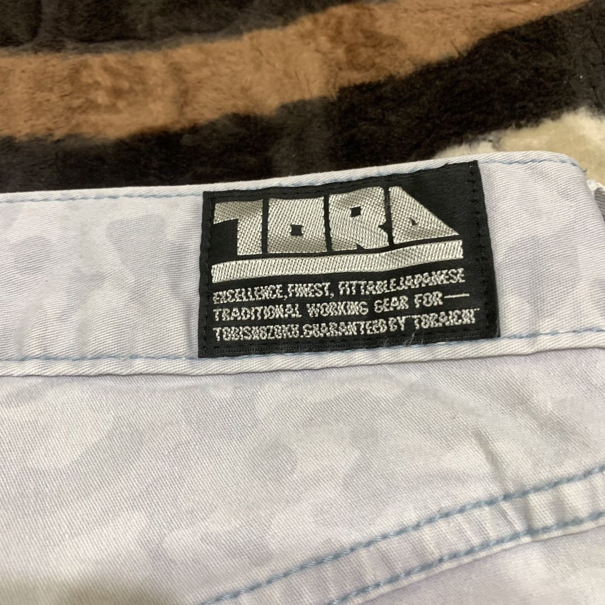 Japanese Brand TORA Austria Camo Fullprint Multipocket Utility Cargo Pant Size US 31 - 19 Thumbnail