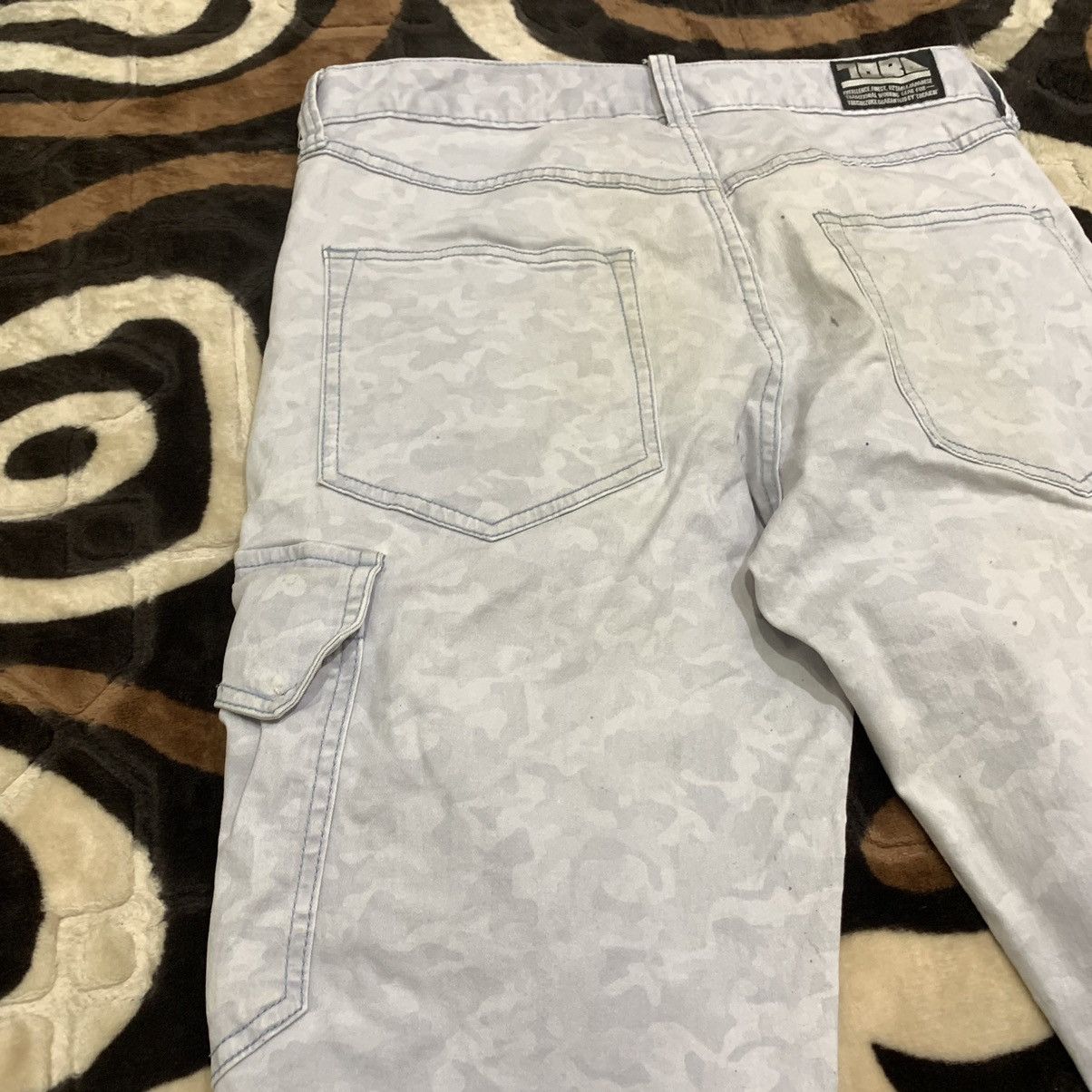 Japanese Brand TORA Austria Camo Fullprint Multipocket Utility Cargo Pant Size US 31 - 14 Thumbnail