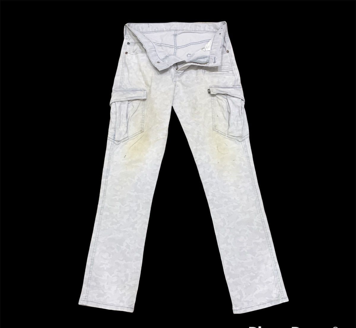 Japanese Brand TORA Austria Camo Fullprint Multipocket Utility Cargo Pant Size US 31 - 3 Thumbnail