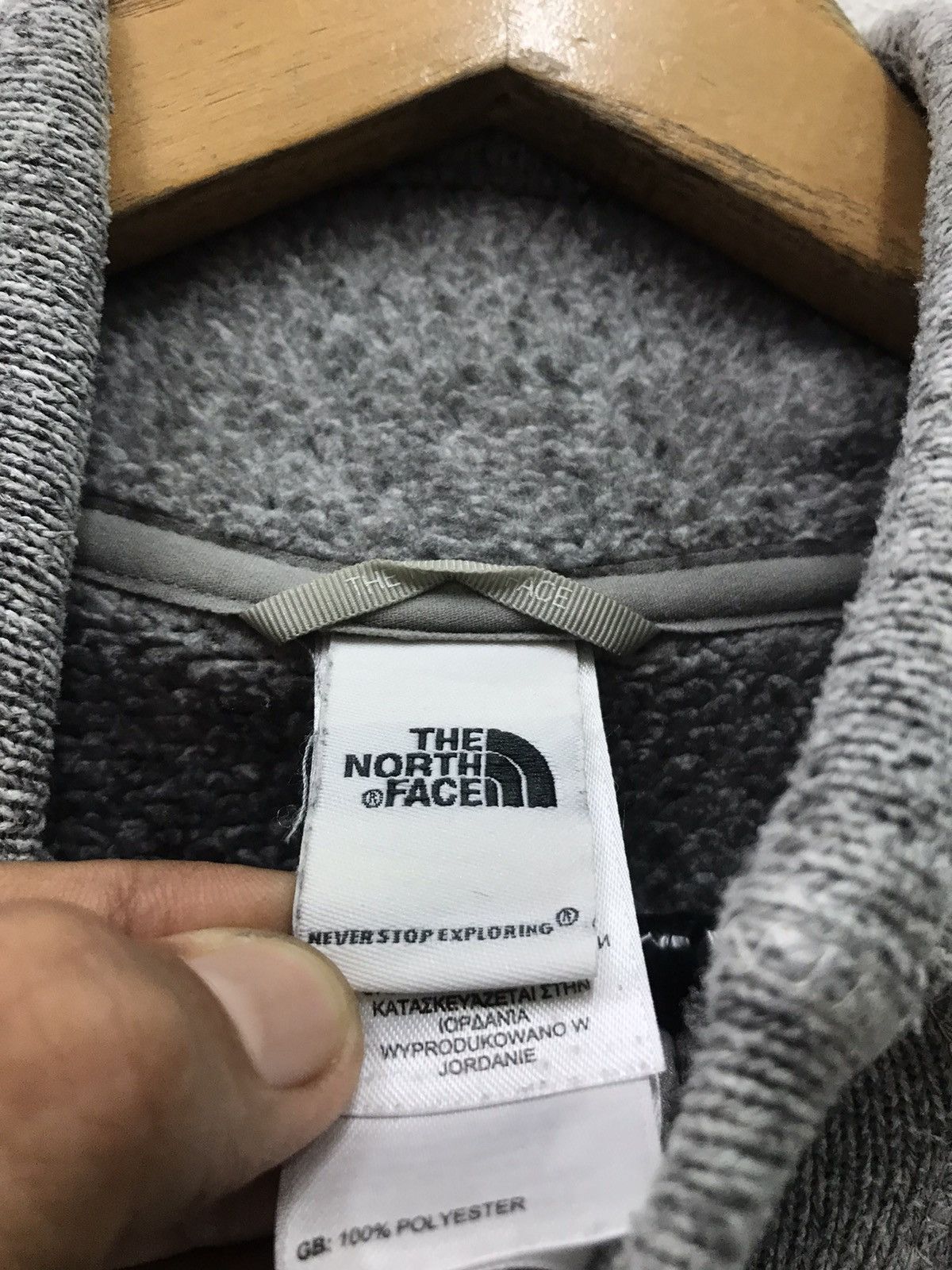 The North Face × Vintage Vintage The North Face Zipper Jacket Sweater Size US S / EU 44-46 / 1 - 6 Thumbnail