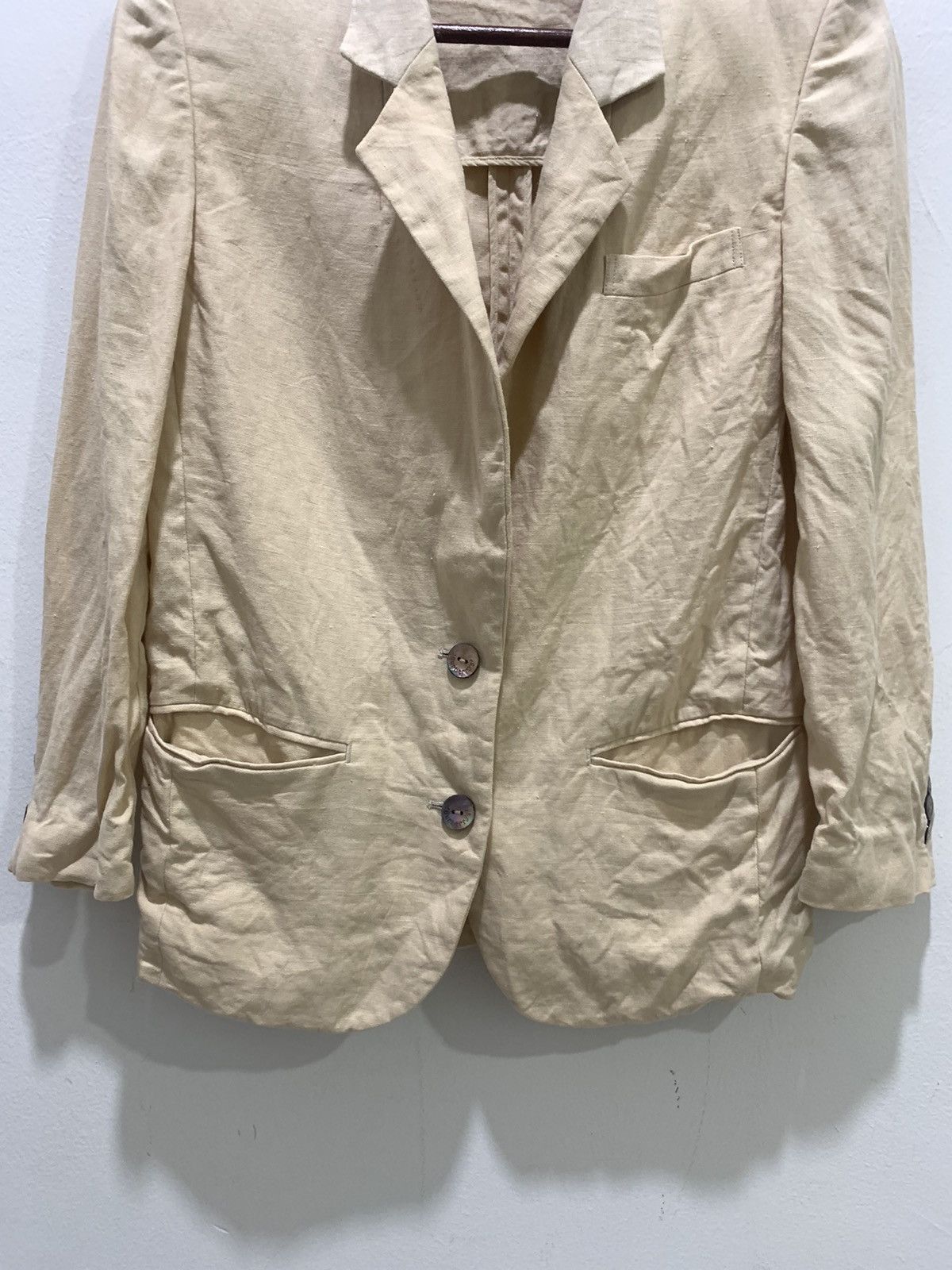 Burberry × Japanese Brand BURBERRY'S Slim Fit Formal Casual Luxury Blazer Suit Jacket Size S / US 4 / IT 40 - 5 Thumbnail