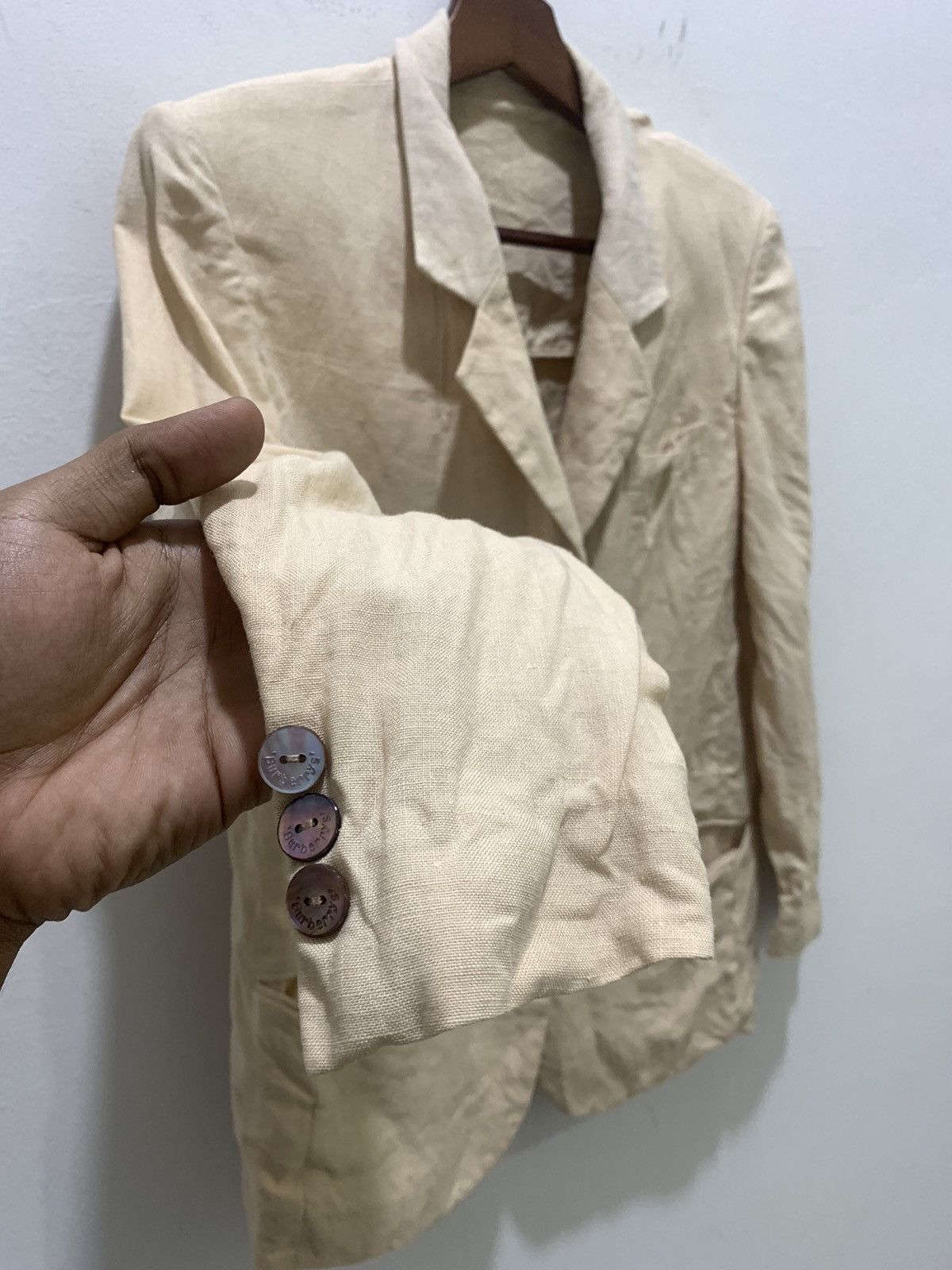 Burberry × Japanese Brand BURBERRY'S Slim Fit Formal Casual Luxury Blazer Suit Jacket Size S / US 4 / IT 40 - 9 Thumbnail