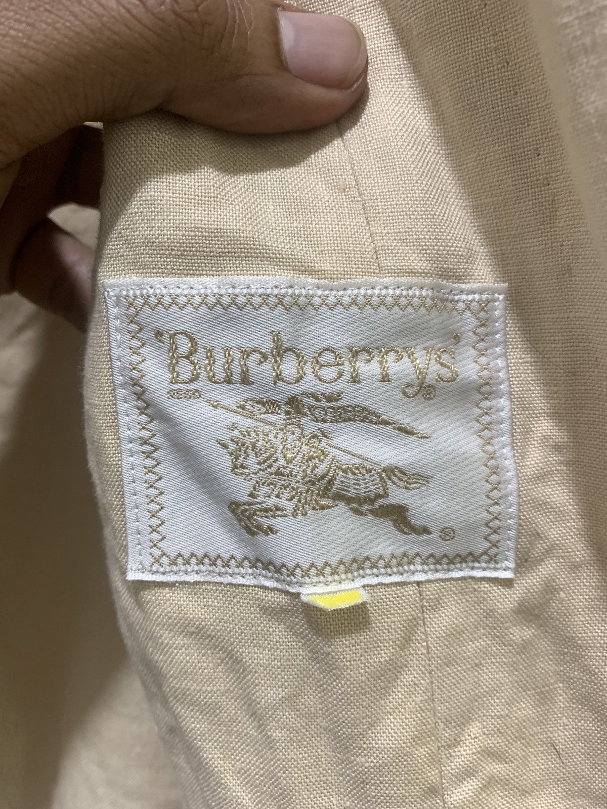 Burberry × Japanese Brand BURBERRY'S Slim Fit Formal Casual Luxury Blazer Suit Jacket Size S / US 4 / IT 40 - 17 Thumbnail