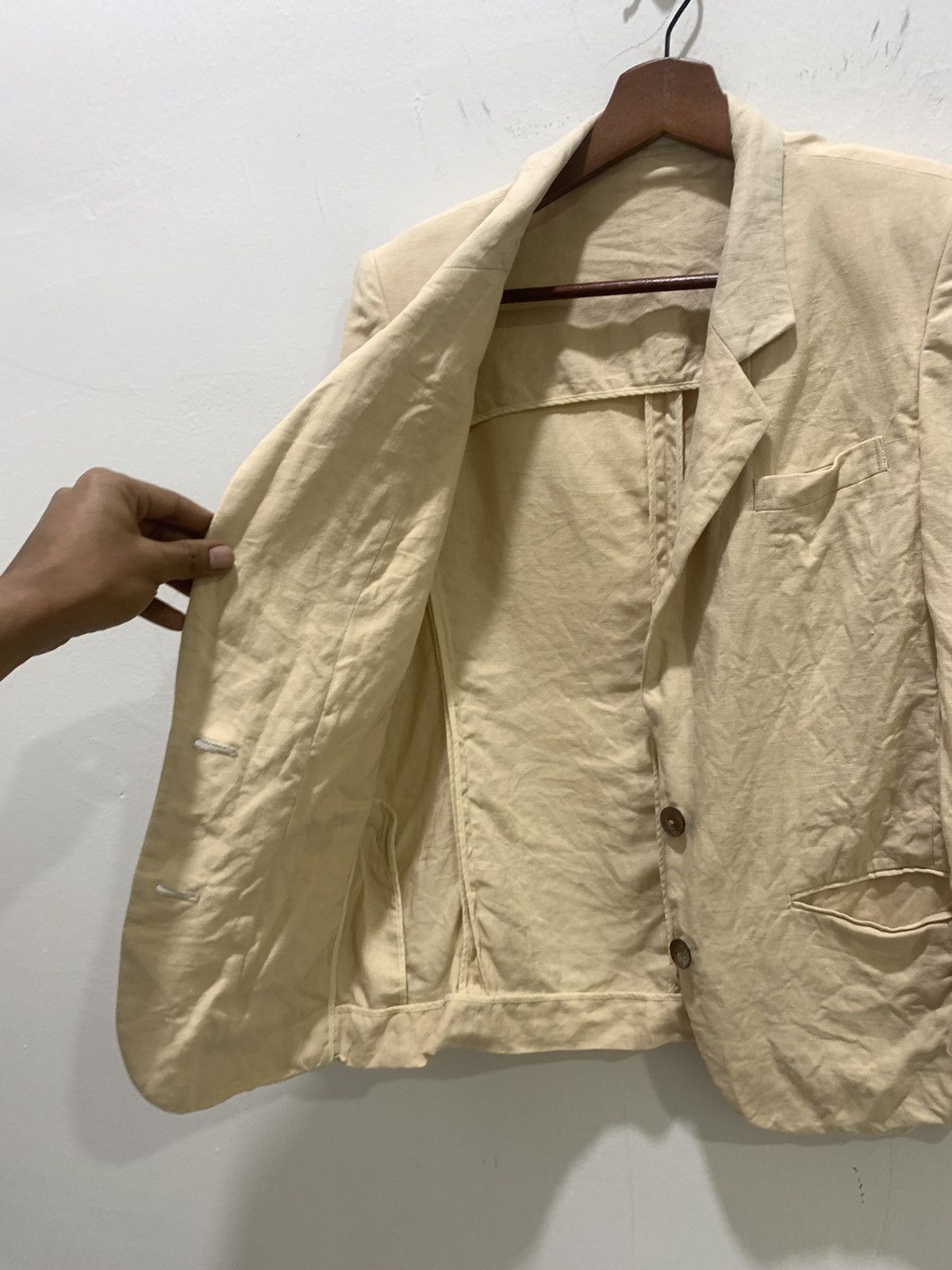 Burberry × Japanese Brand BURBERRY'S Slim Fit Formal Casual Luxury Blazer Suit Jacket Size S / US 4 / IT 40 - 15 Thumbnail
