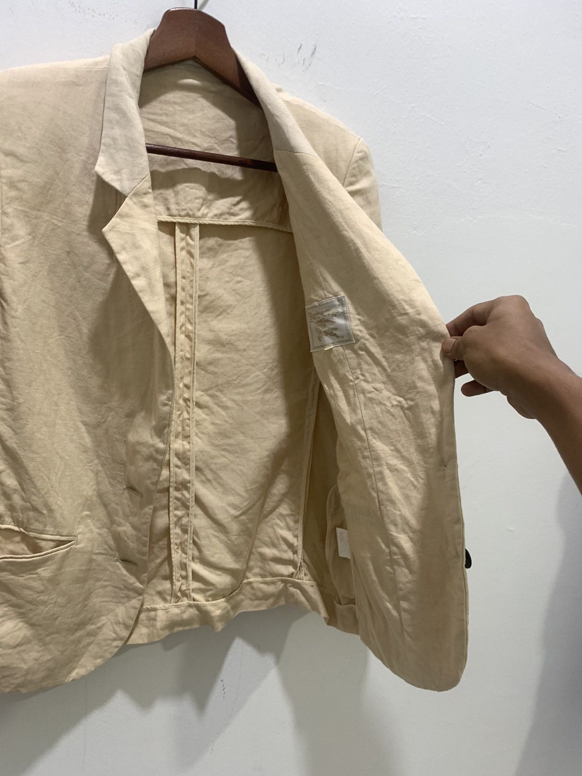 Burberry × Japanese Brand BURBERRY'S Slim Fit Formal Casual Luxury Blazer Suit Jacket Size S / US 4 / IT 40 - 16 Thumbnail