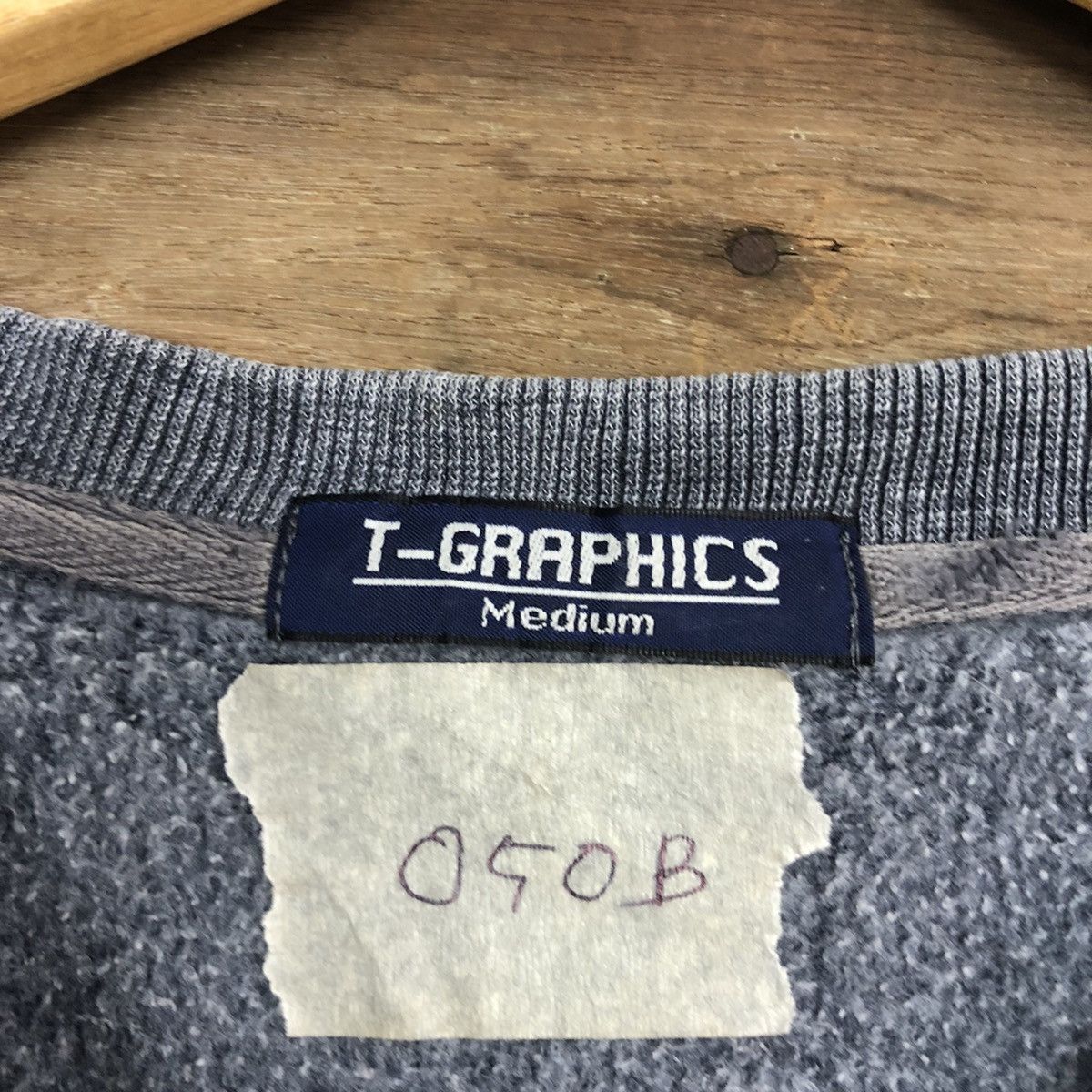 Japanese Brand × Vintage FrankFort cartoon faded Grey Sweatshirt #050B Size US M / EU 48-50 / 2 - 11 Thumbnail
