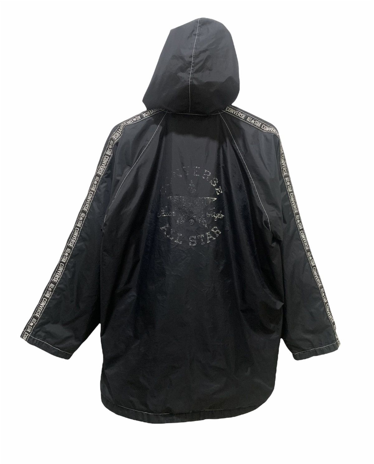 Converse × Goretex CONVERSE 90s Ski Side Tape Nylon Windbreaker Hoodie Jacket Size US XL / EU 56 / 4 - 2 Thumbnail