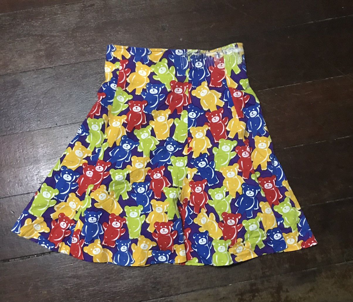 Hysteric Glamour × Japanese Brand Love hysteric glamour bear fullprint skirt Size 26" / US 2 / IT 38 - 10 Thumbnail