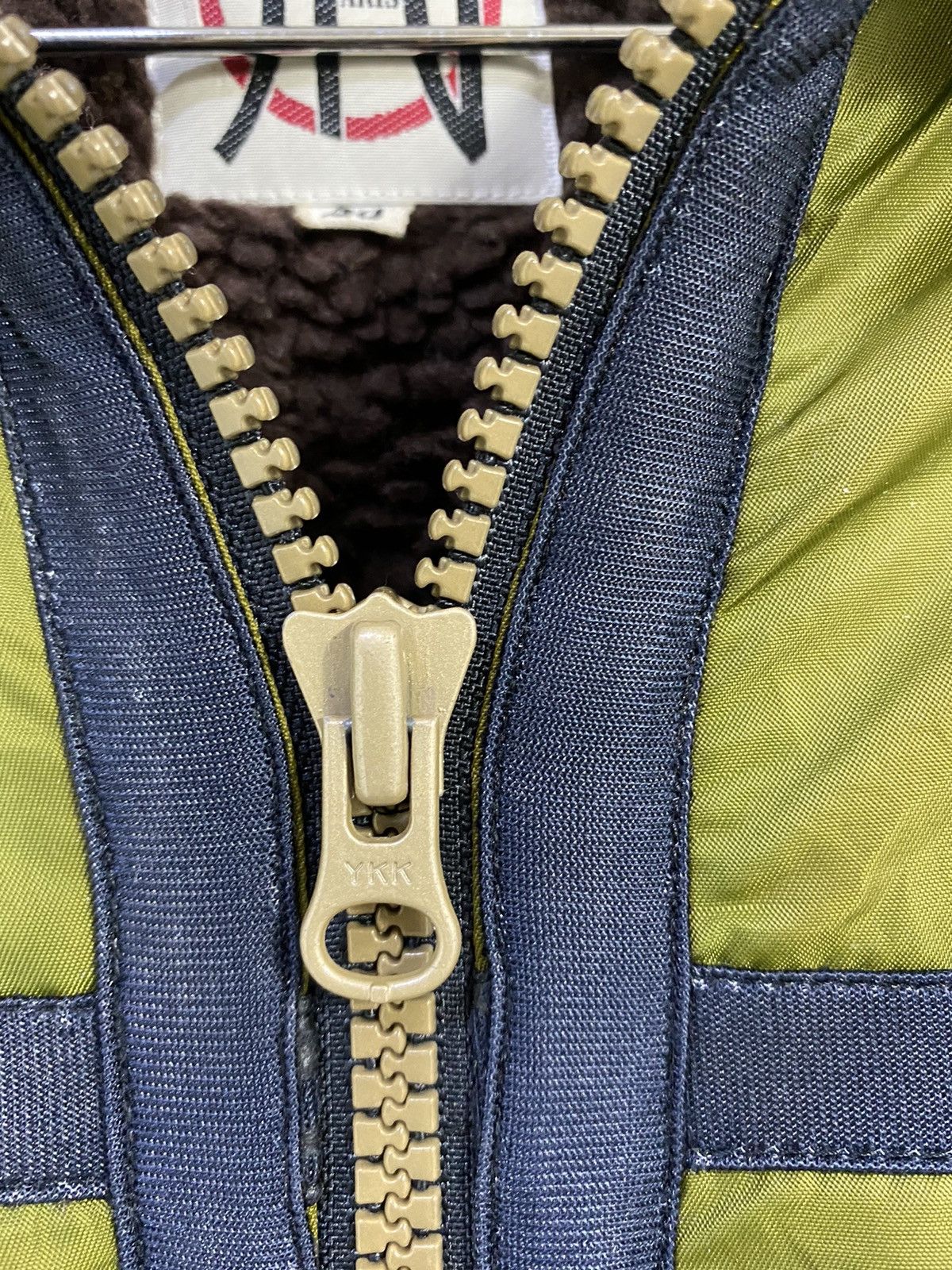 Jean Paul Gaultier JPG Green Military Bomber Jacket Style Fleece inside A/W03 Size US M / EU 48-50 / 2 - 9 Thumbnail