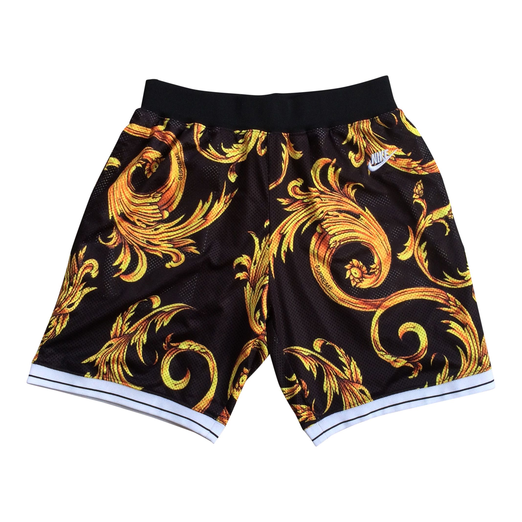 image of S/s 2014 Supreme X Nike Foamposite Shorts Small in Black, Men's (Size 30)