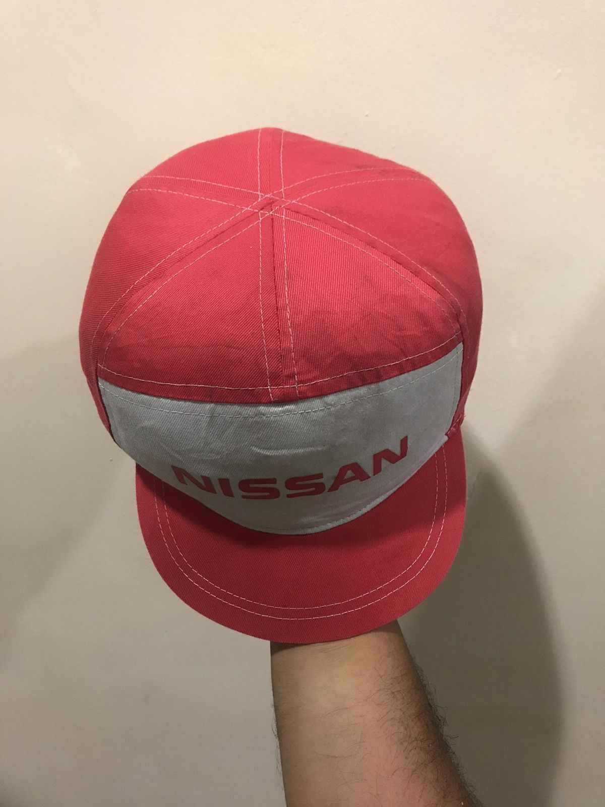 Japanese Brand Real Nissan Japan Industrial Japan Hat Size ONE SIZE - 2 Thumbnail