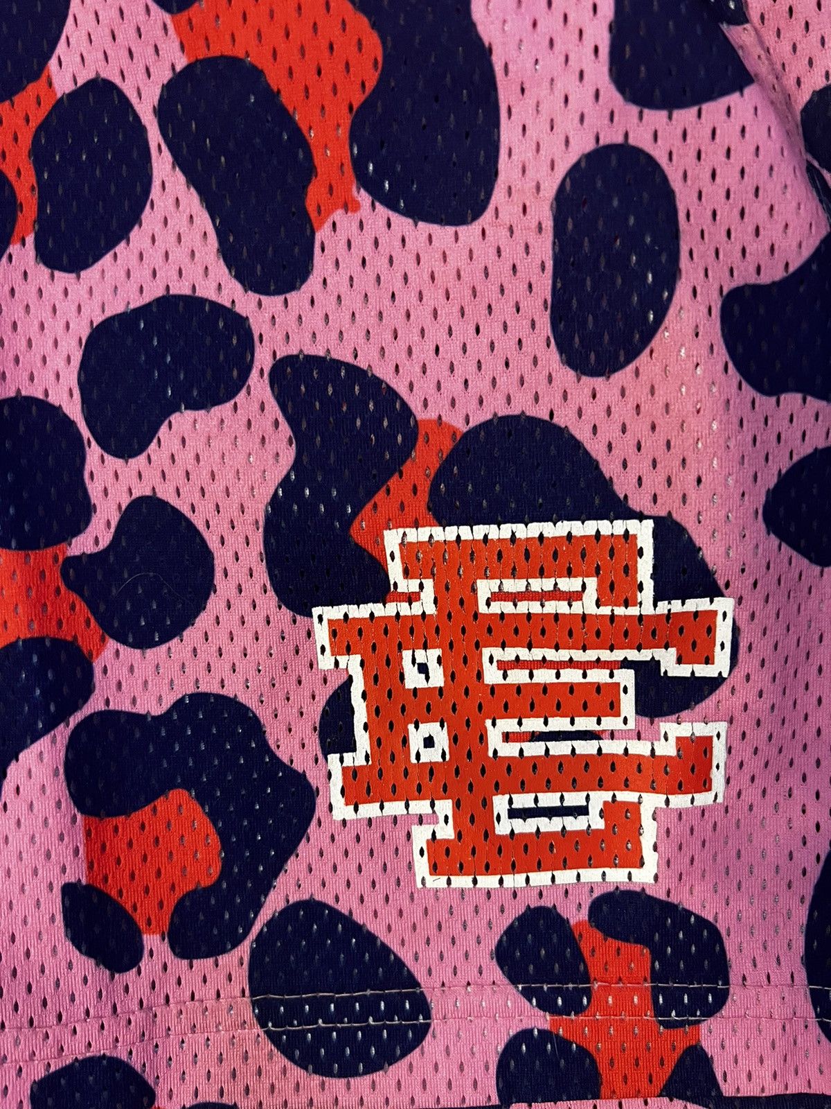 image of Eric Emanuel Pink Cheetah Leopard Shorts Medium, Men's (Size 30)