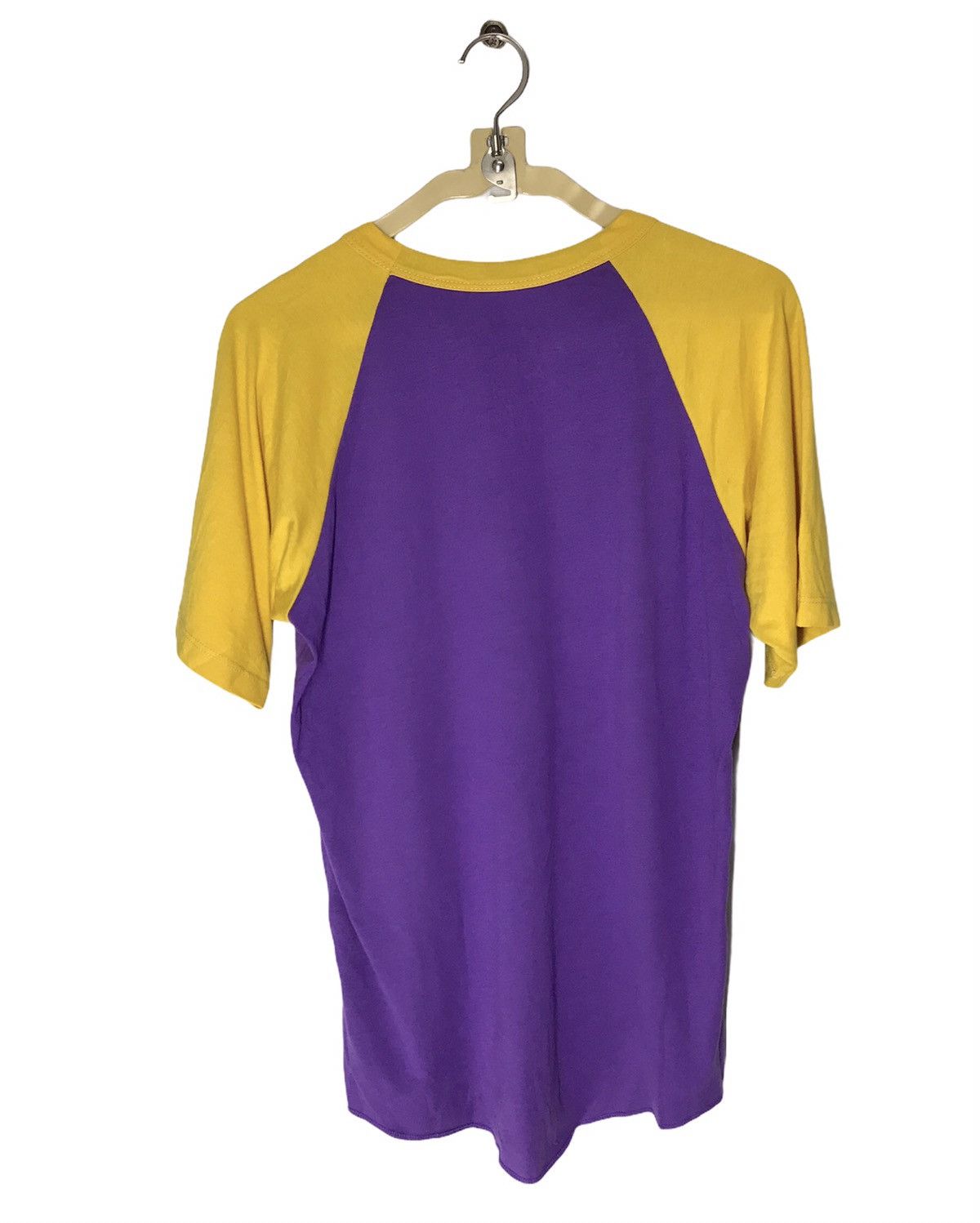 NBA L.A lakers ranglan tee made in usa Size US M / EU 48-50 / 2 - 2 Thumbnail