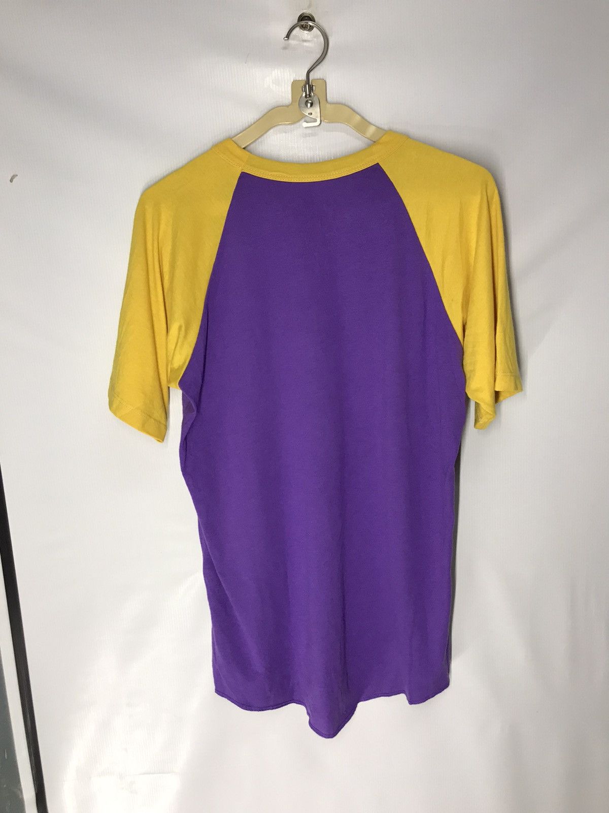 NBA L.A lakers ranglan tee made in usa Size US M / EU 48-50 / 2 - 7 Thumbnail