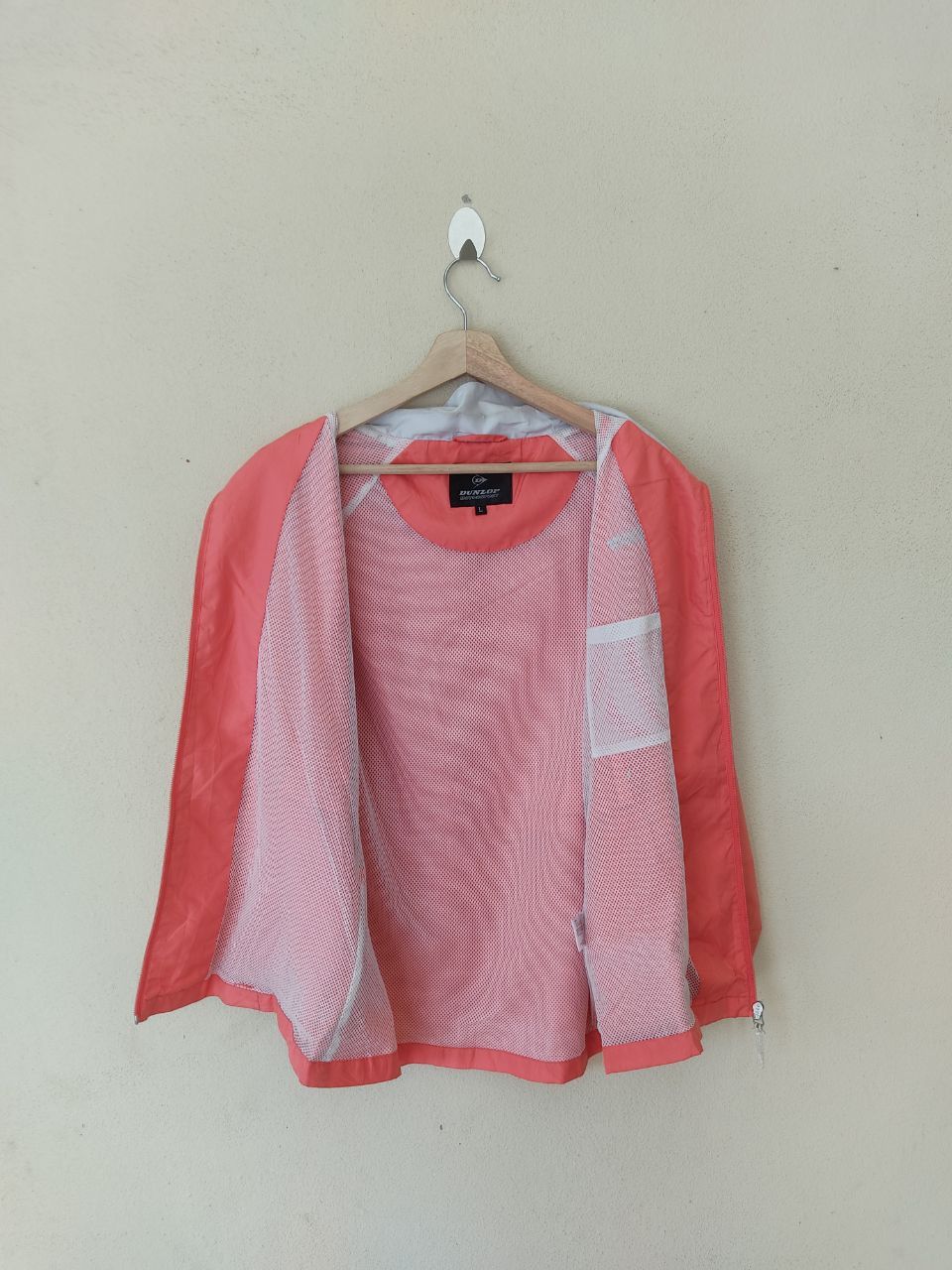 Dunlop × Vintage Vintage Dunlop Motorsports Peach Jacket Size US L / EU 52-54 / 3 - 5 Thumbnail