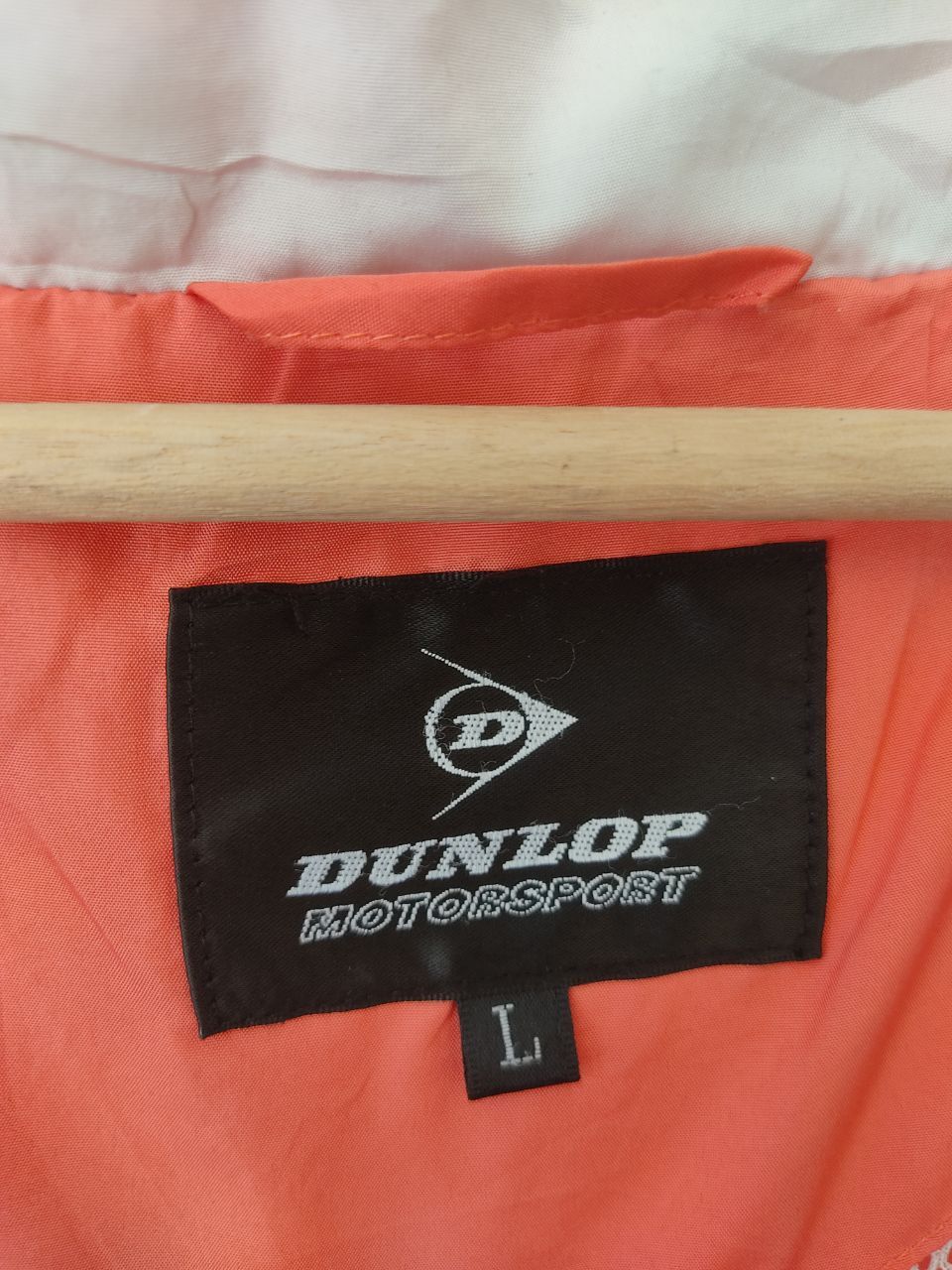 Dunlop × Vintage Vintage Dunlop Motorsports Peach Jacket Size US L / EU 52-54 / 3 - 6 Thumbnail