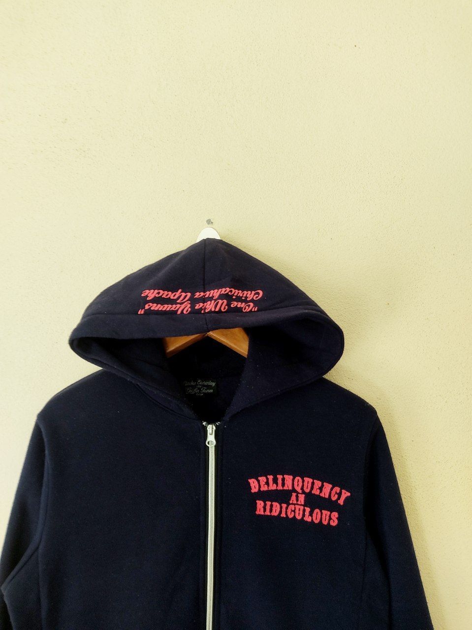 Japanese Brand × Vintage Vintage Delinquency An Ridiculous Moto Hoodie Size US L / EU 52-54 / 3 - 4 Thumbnail