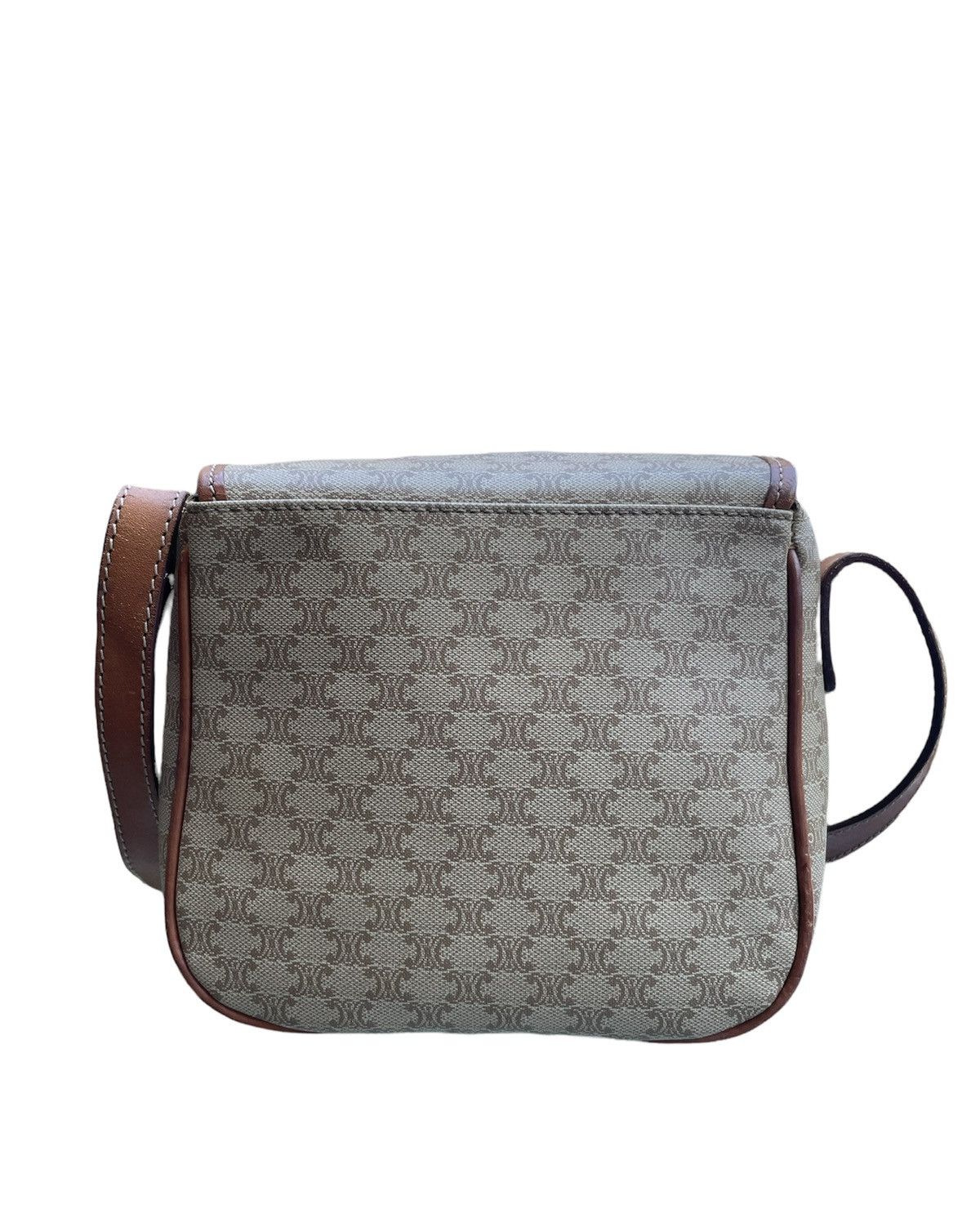 Celine × Designer × Vintage Celine Paris Vintage 90’s M09 Macadam Shoulder Bag Size ONE SIZE - 4 Thumbnail