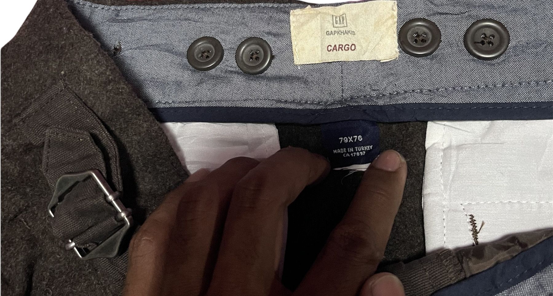 Gap GAP KHAKIS CARGO WOOL TURKEY Size US 32 / EU 48 - 4 Thumbnail