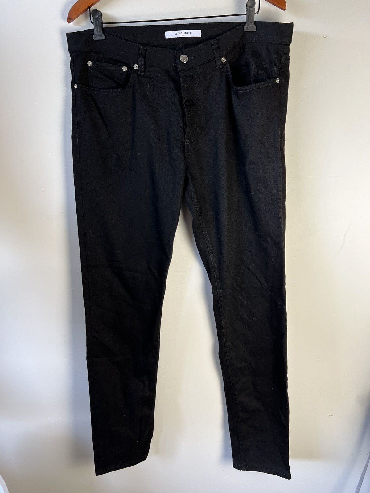 Givenchy Givenchy Logo Patch Straight-Leg Jeans Size US 36 / EU 52 - 2 Thumbnail