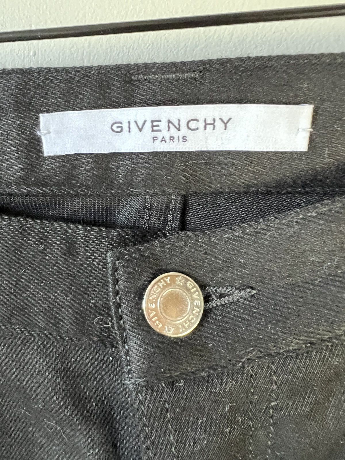 Givenchy Givenchy Logo Patch Straight-Leg Jeans Size US 36 / EU 52 - 4 Thumbnail