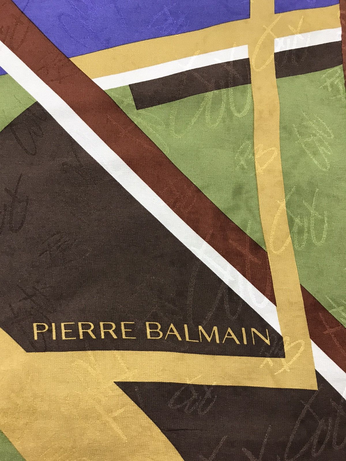 Other × Pierre Balmain × Vintage Vintage 90s Pierre Balmain Handkerchief Pocket Square Size ONE SIZE - 2 Thumbnail