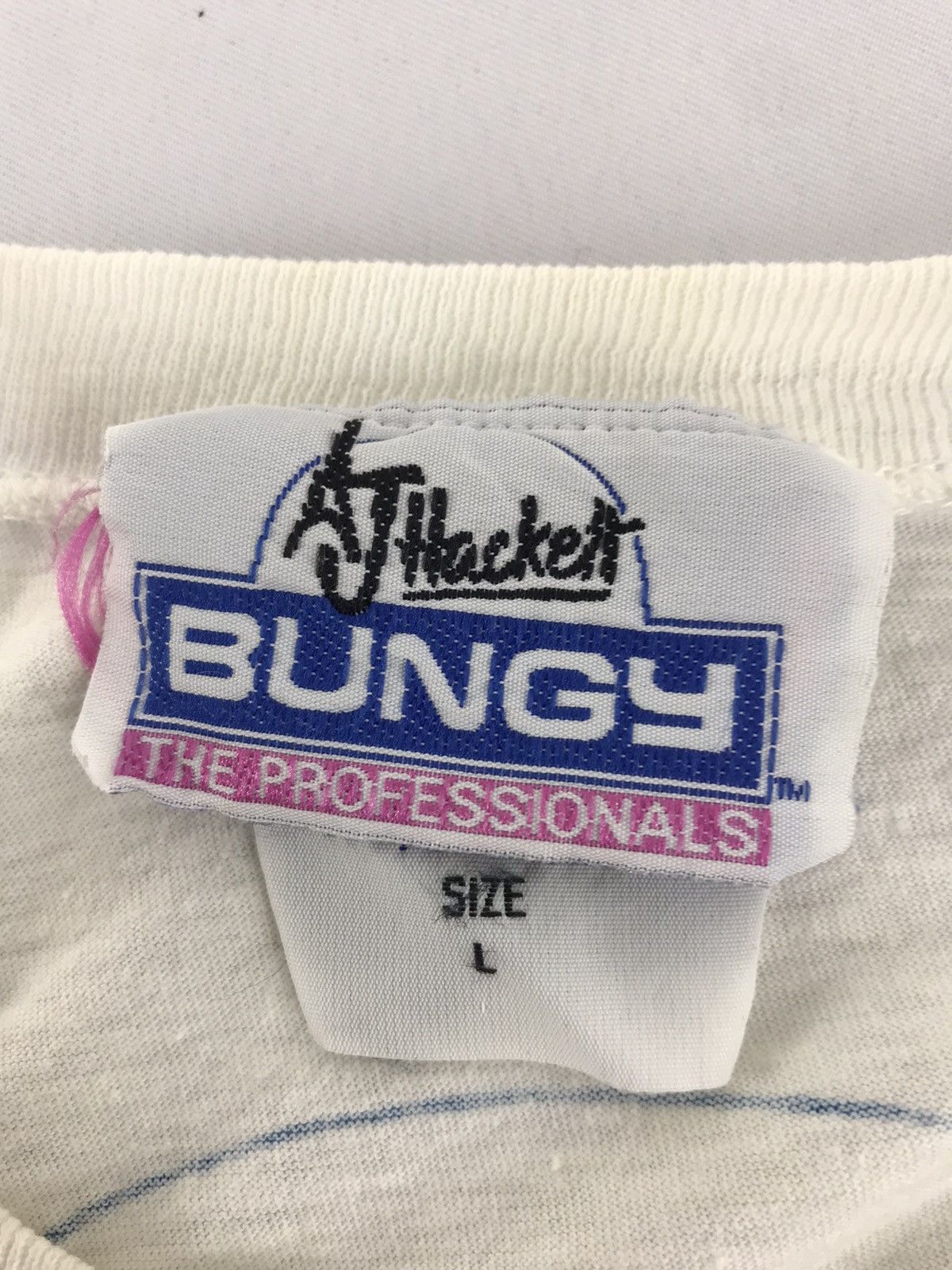 Designer × Vintage AjHacket Bungy The Professional Sport Tee Big Logo Size US M / EU 48-50 / 2 - 5 Thumbnail