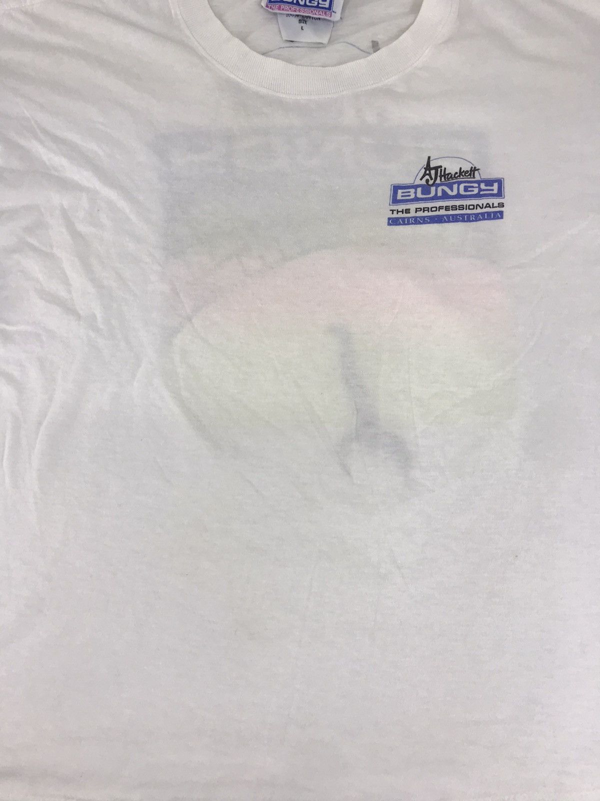 Designer × Vintage AjHacket Bungy The Professional Sport Tee Big Logo Size US M / EU 48-50 / 2 - 4 Thumbnail