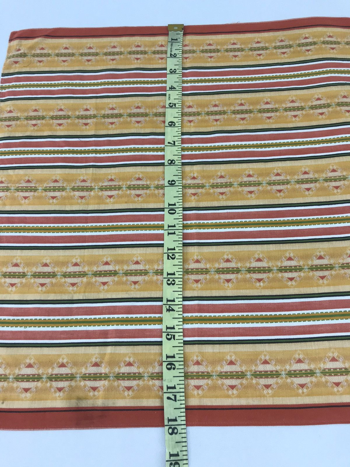 Designer × Kenzo Vintage Kenzo Handkerchief Pocket Square Abstract Striped Size ONE SIZE - 5 Thumbnail