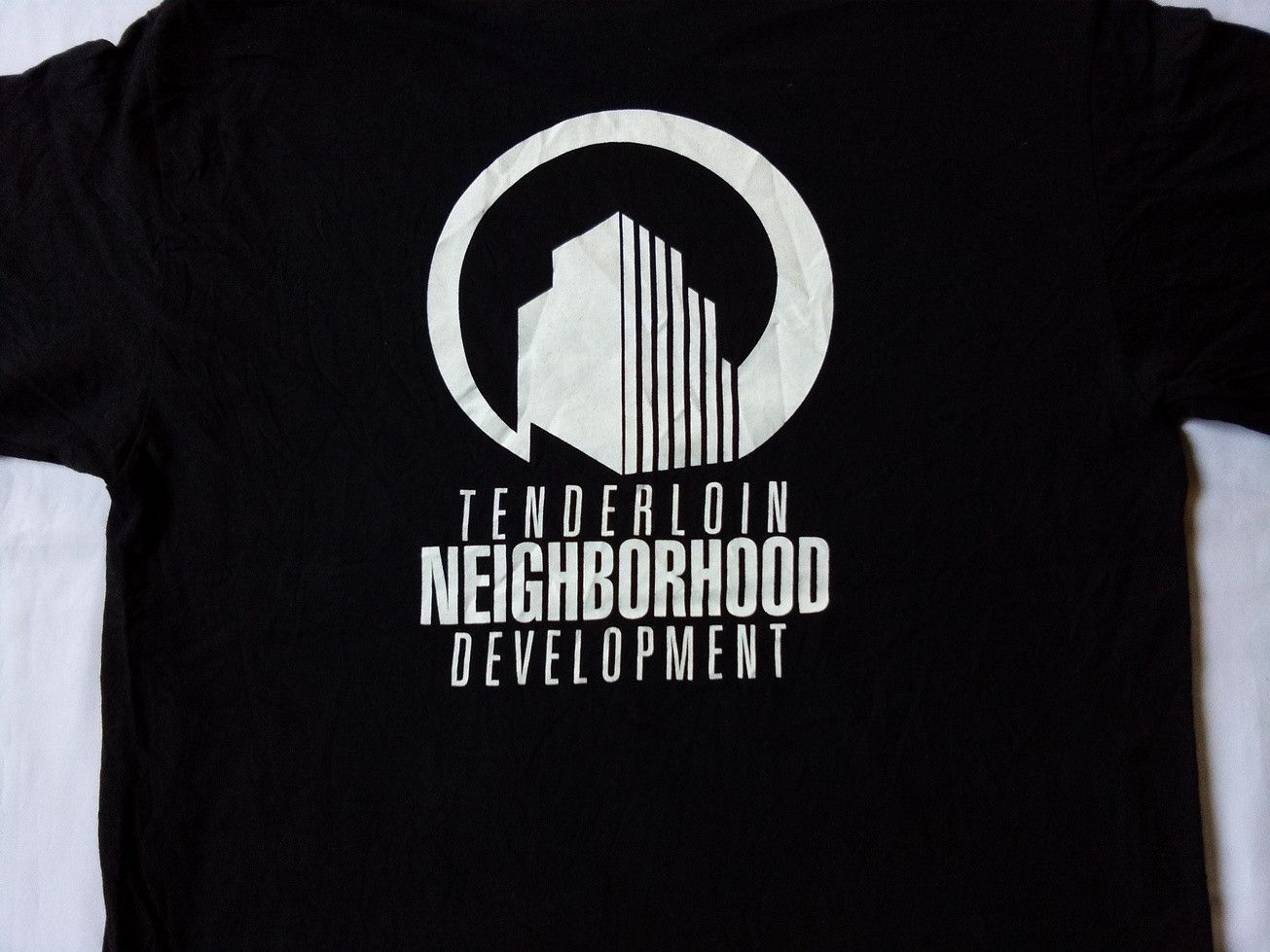 image of Tenderloin X Neighborhood Tee Nbhd Promo in Black, Men's (Size Medium)