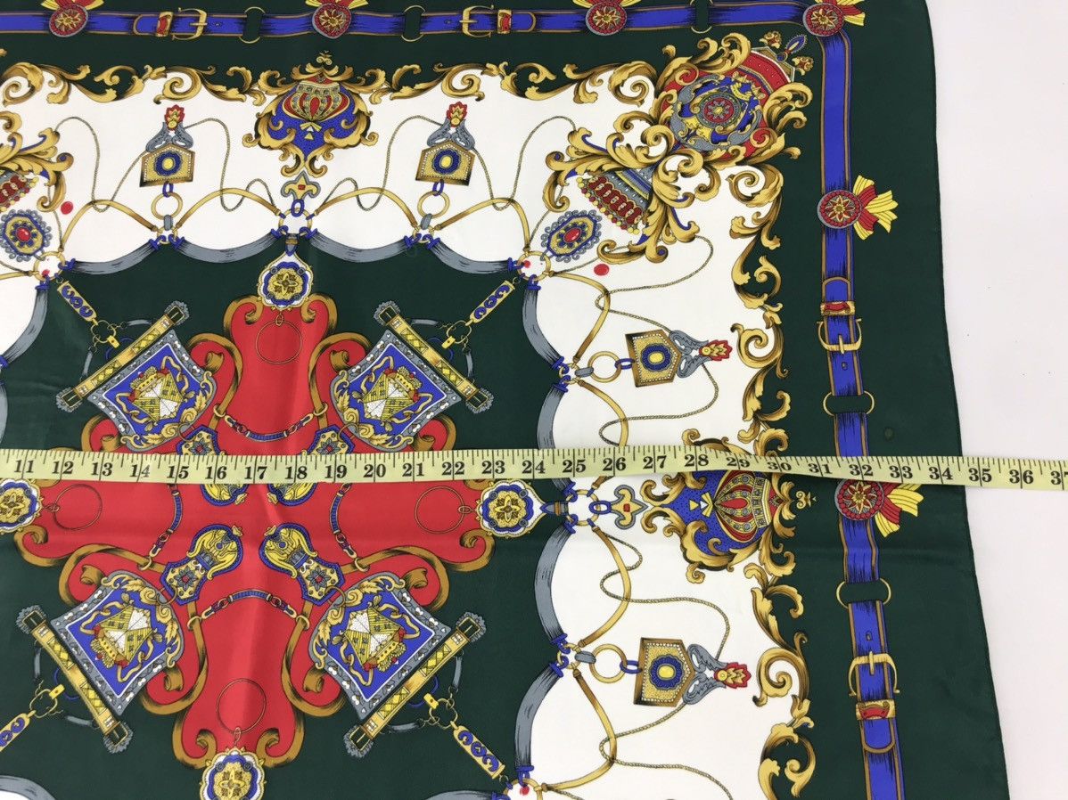 Vintage Vintage Sanit Alberta Handkerchief Pocket Square Baroque Size ONE SIZE - 5 Thumbnail