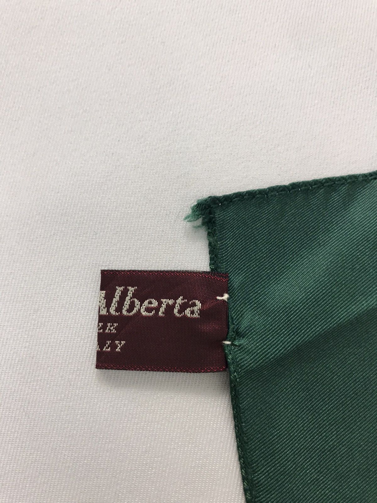 Vintage Vintage Sanit Alberta Handkerchief Pocket Square Baroque Size ONE SIZE - 4 Thumbnail