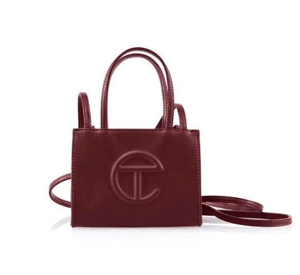 Telfar Shopping Bag Small Oxblood