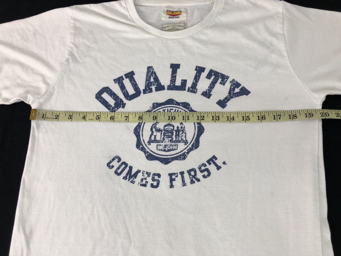 Big John × NANO universe Vintage Big John Nano Universe Quality Logo T-shirt Size US M / EU 48-50 / 2 - 8 Thumbnail
