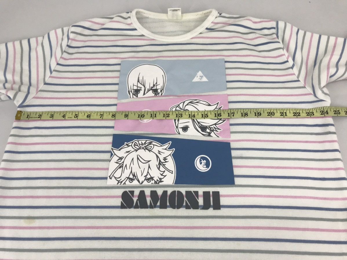 Anime Vintage Samonji GMM Game Anima Sweatshirt Striped Design Size XL / US 12-14 / IT 48-50 - 8 Thumbnail