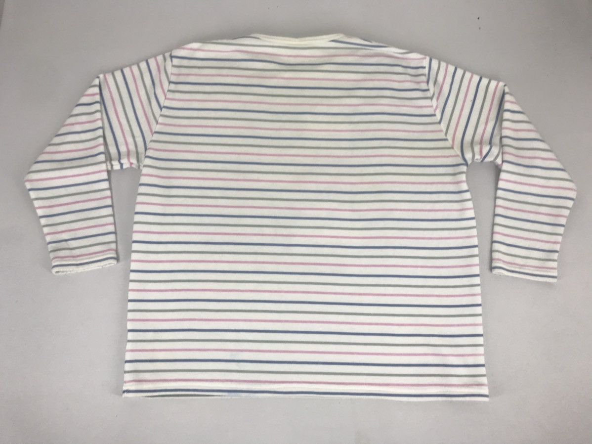 Anime Vintage Samonji GMM Game Anima Sweatshirt Striped Design Size XL / US 12-14 / IT 48-50 - 3 Thumbnail