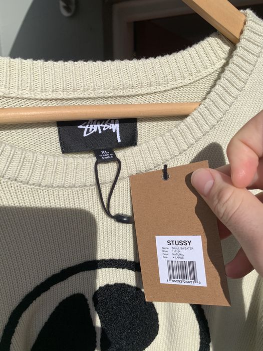 Stussy Stussy Skull Sweater | Grailed