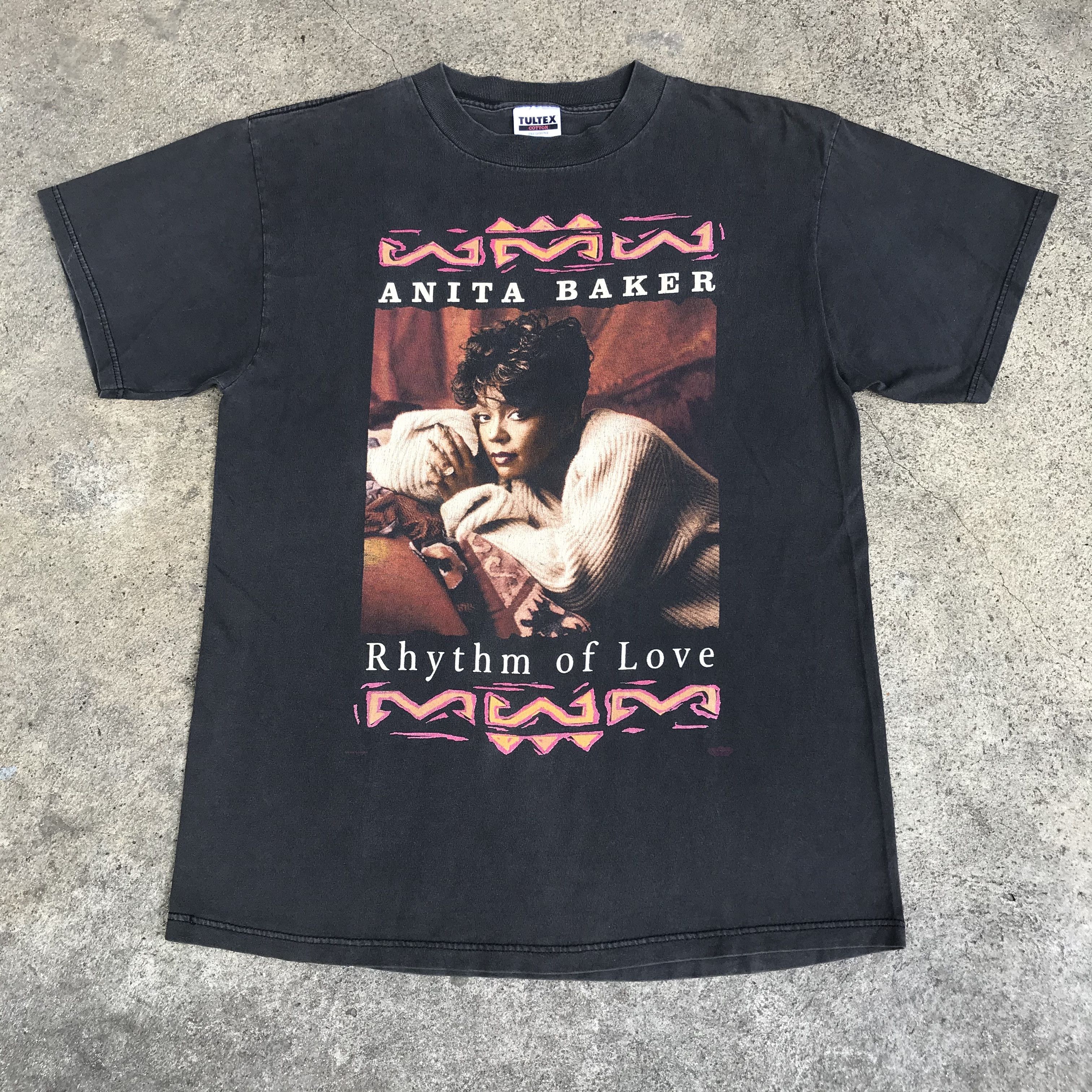 Band Tees × Rap Tees × Vintage Vintage 90s 1994 ANITA BAKER Rhythm of Love Promo Tee Size US L / EU 52-54 / 3 - 1 Thumbnail