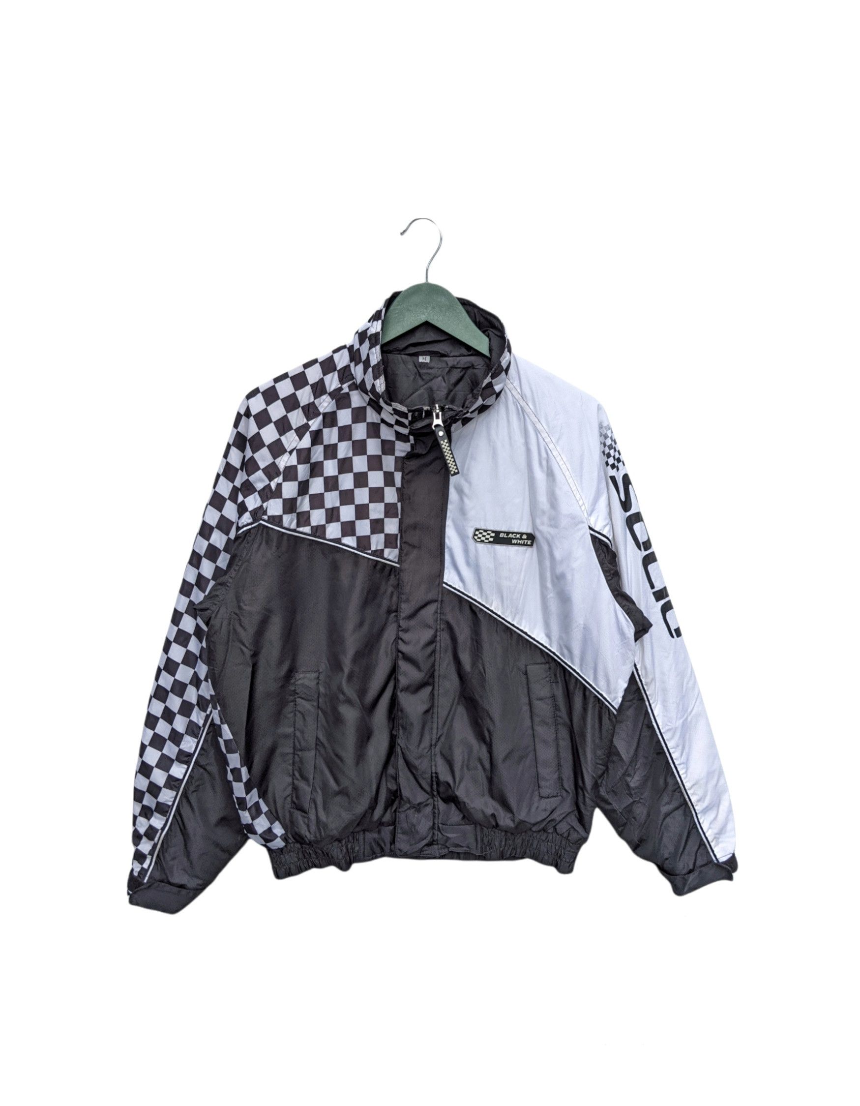 Formula 1 Vintage Solio Checked Flang Jacket Size US M / EU 48-50 / 2 - 1 Thumbnail