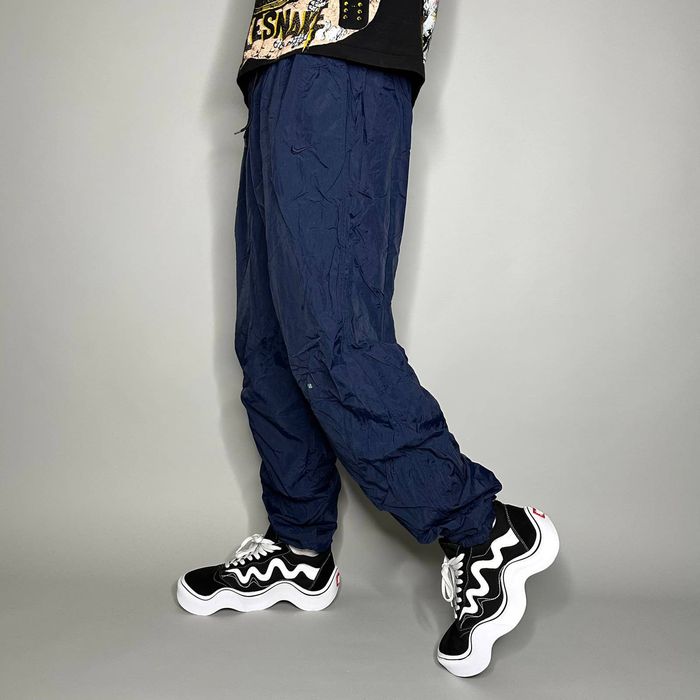 Nike 👖🔥Vintage Nike Parachute Pants Baggy y2k Track Pants Double