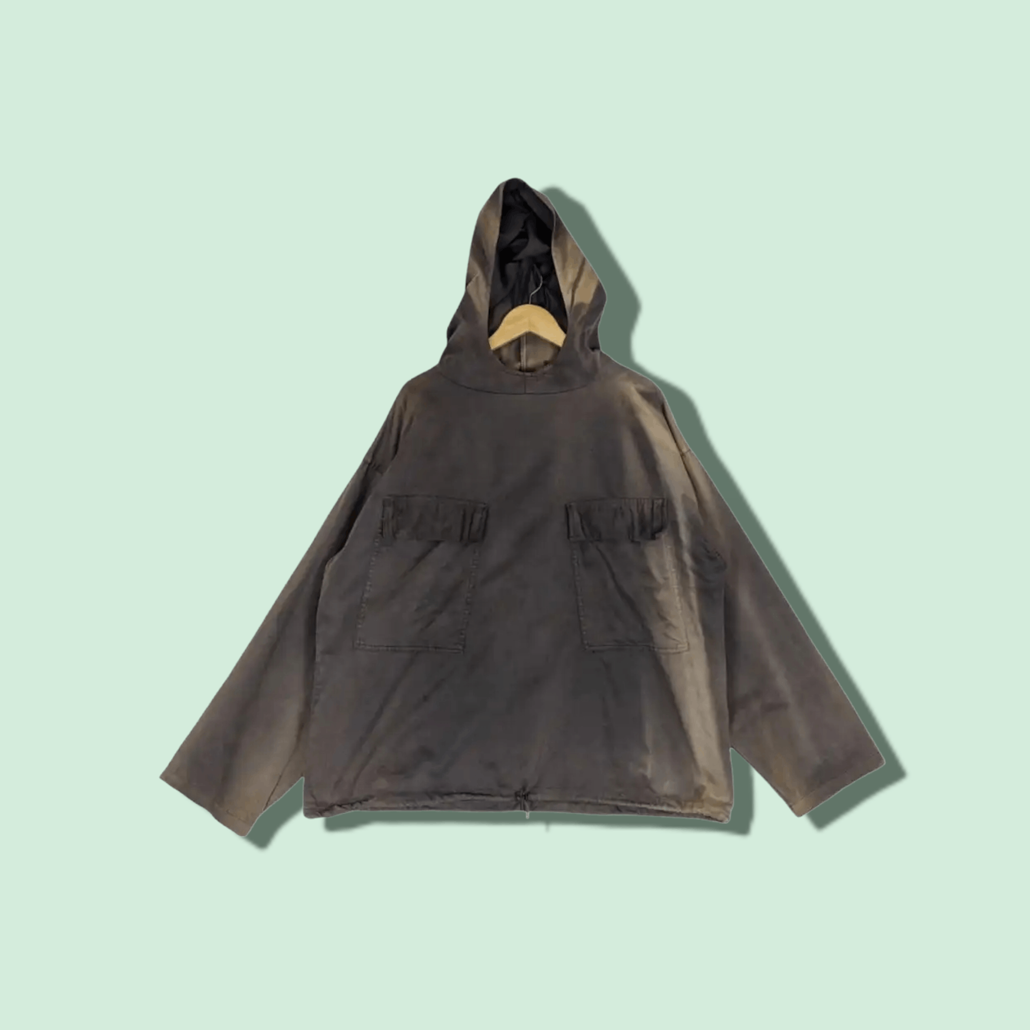 American Apparel UFO Military Style Hoodie Multipocket Pullover Jacket Size US XL / EU 56 / 4 - 1 Thumbnail
