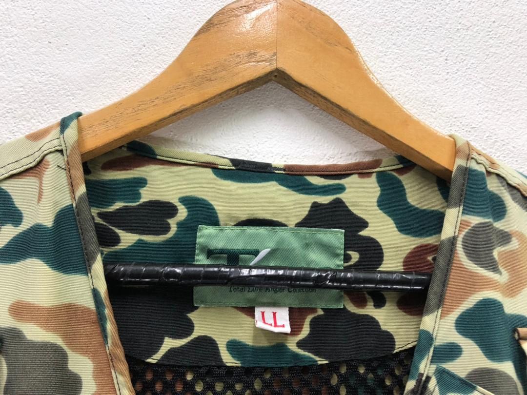 Other Rare Tzlac Camouflage Multi Pocket Vest Jacket Size US M / EU 48-50 / 2 - 9 Thumbnail
