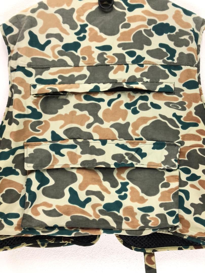 Other Rare Tzlac Camouflage Multi Pocket Vest Jacket Size US M / EU 48-50 / 2 - 8 Thumbnail