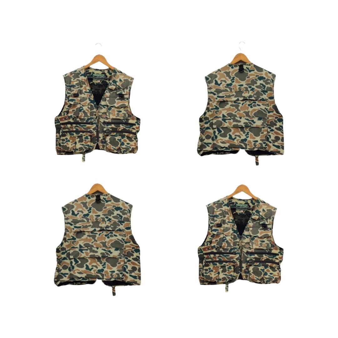 Other Rare Tzlac Camouflage Multi Pocket Vest Jacket Size US M / EU 48-50 / 2 - 1 Thumbnail