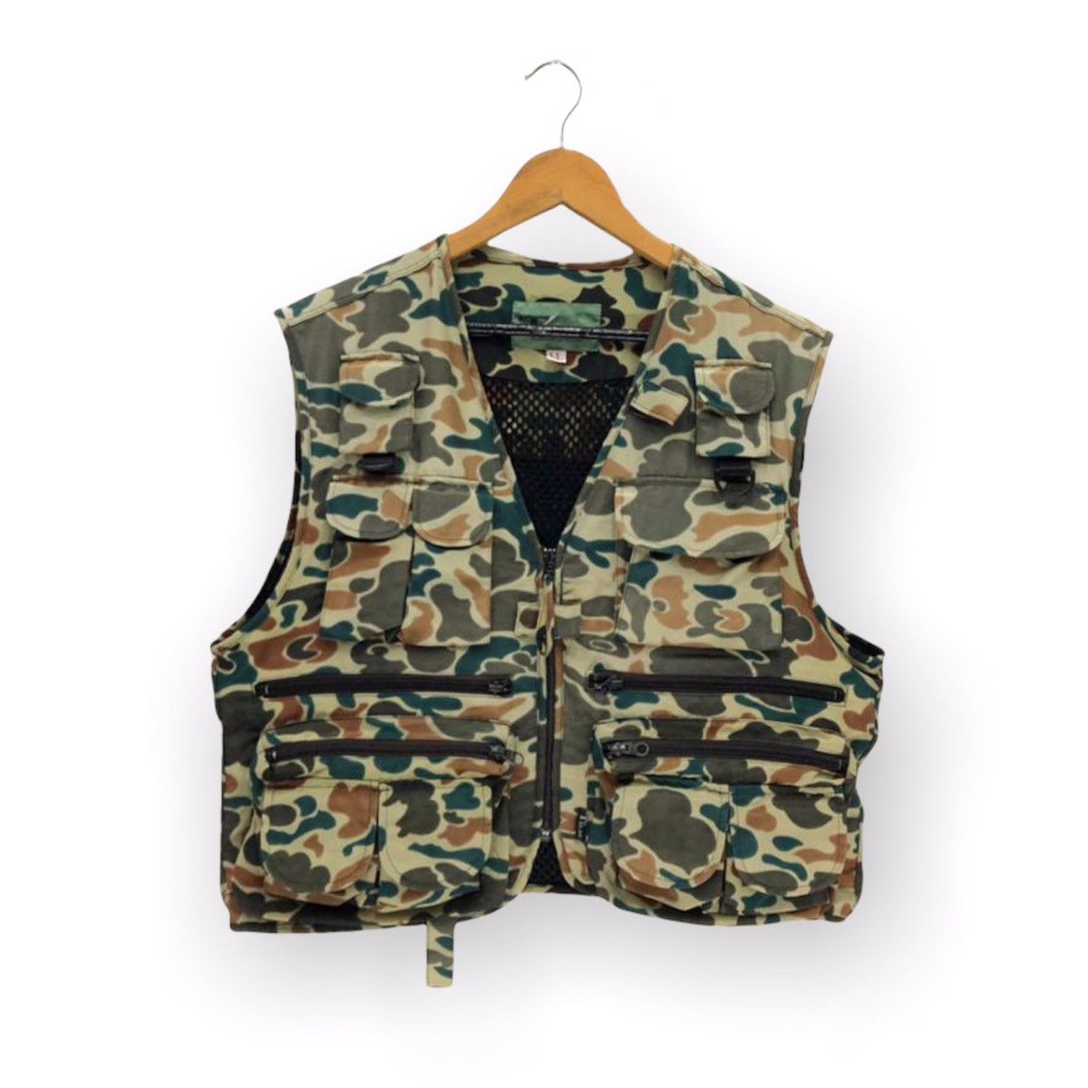 Other Rare Tzlac Camouflage Multi Pocket Vest Jacket Size US M / EU 48-50 / 2 - 2 Thumbnail