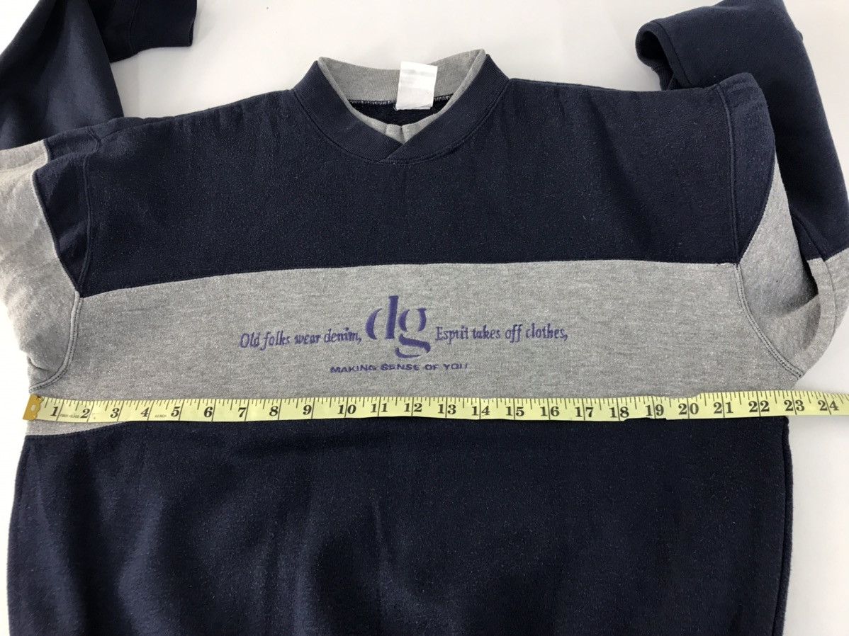 Japanese Brand Sweatshirt High Spirits Two Tone Colour Style Size US L / EU 52-54 / 3 - 8 Thumbnail